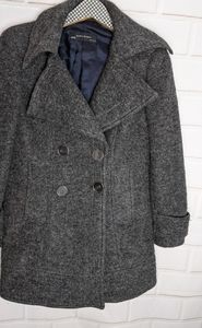 Zara wool coat gray jacket